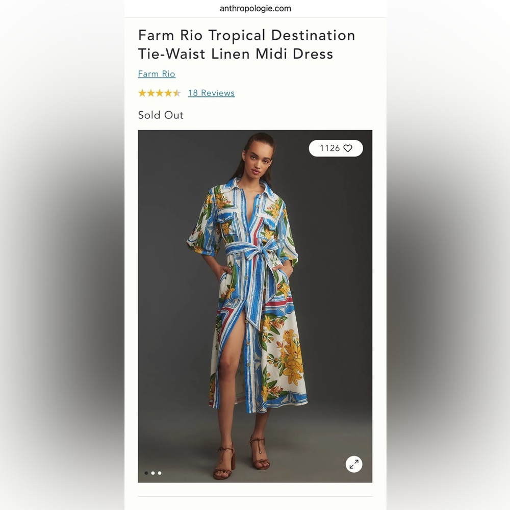FARM Rio Multicolor Maxi Dress - Picture 2 of 10